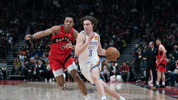 OKC Thunder, Toronto Raptors, Josh Giddey, Scottie Barnes